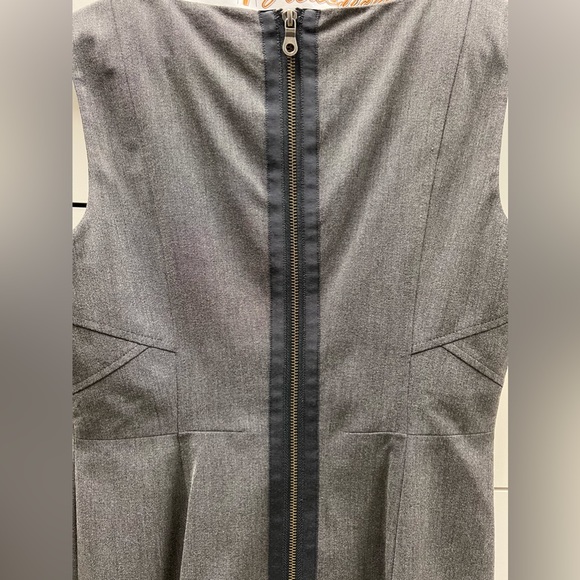 Halogen Gray Sheath Dress Size 6P - Picture 4 of 7